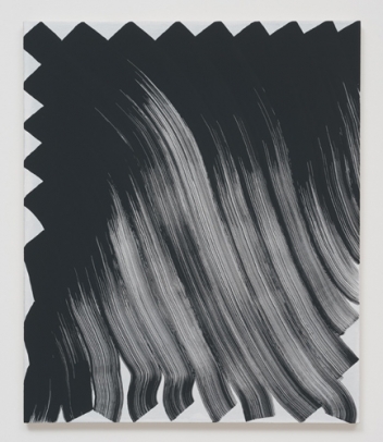 Michael Dopp Untitled (Group Strokes 1), 2013 Cel-Vinyl on canvas 37 x 31 in (93.98 x 78.74 in)