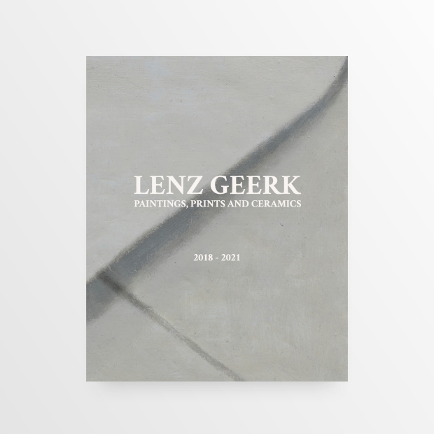 Lenz Geerk, book cover, Paintings, Prints and Ceramics 2018 - 2021
