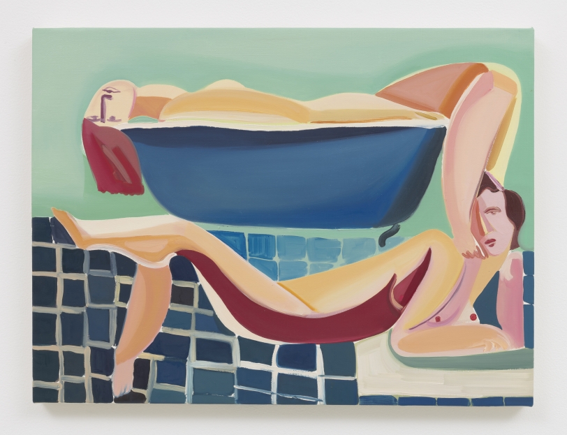 Danielle Orchard Small Bathers, 2018 Oil on linen 18 x 24 in (45.7 x 61.0 cm)