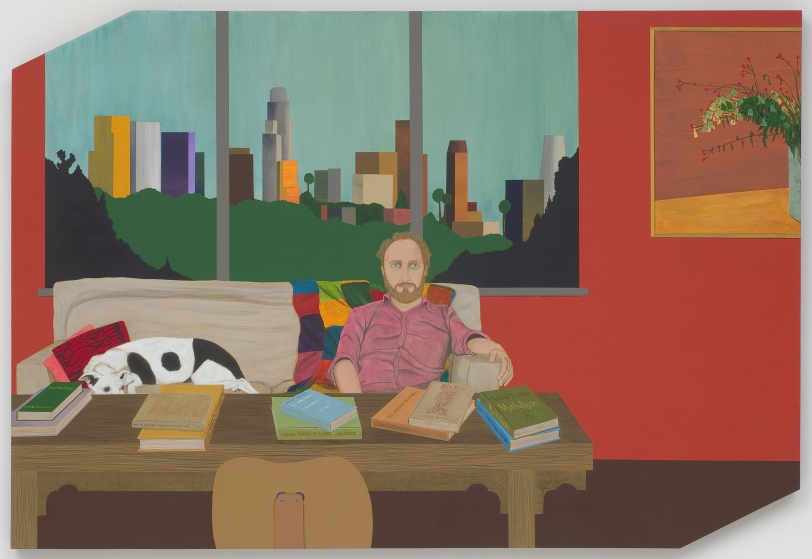 Ed Templeton Portrait of Mike Mills, 2008 Acrylic on panel 41 x 60 in (104.1 x 152.4 cm)