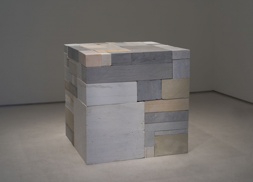 Zhao Zhao Repetition, 2013/14 White marble, limestone, sandstone 39.37 x 39.37 x 39.37 in (100 x 100 x 100 cm)